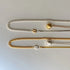 long combination necklace